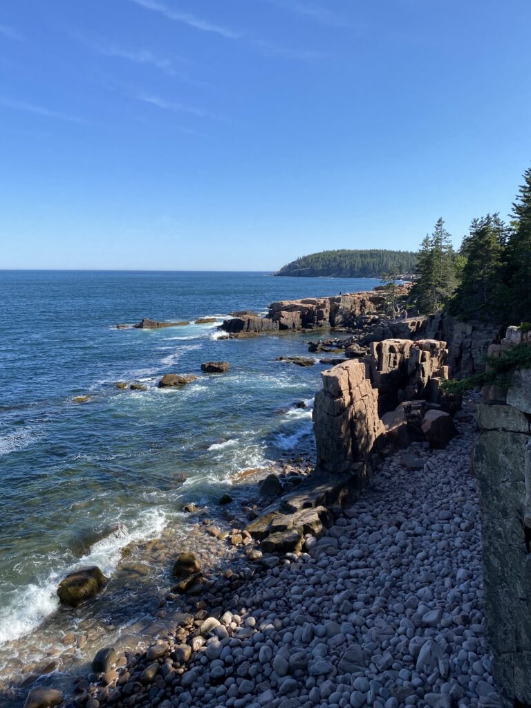 Maine Coast in Acadia National Park